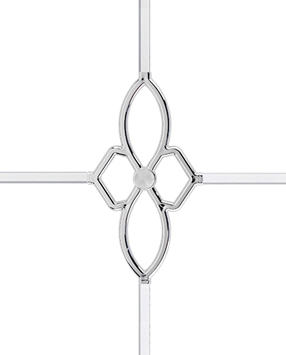 Karolaj Motifi 8x10mm Gümüş Sonsuz Motif
